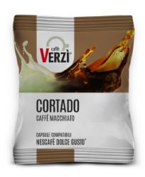30 Capsule bevande solubili Cortado caffè Verzì compatibile Dolce Gusto
