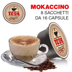 Immagine di 128 Capsule Buon MOKACCINO Toda compatibili Dolce Gusto