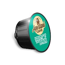 Immagine di 120 Capsule caffè Agostani BIG Espresso Vivace compatibili Nescafé Dolce Gusto
