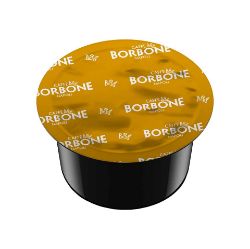 Immagine di 100 Capsule Caffè Borbone Miscela ORO compatibili Lavazza Blue e In Black