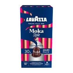 30 Capsule in alluminio Lavazza Moka Style compatibile Nespresso
